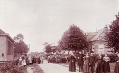 Dorpsstraat   ± 1911